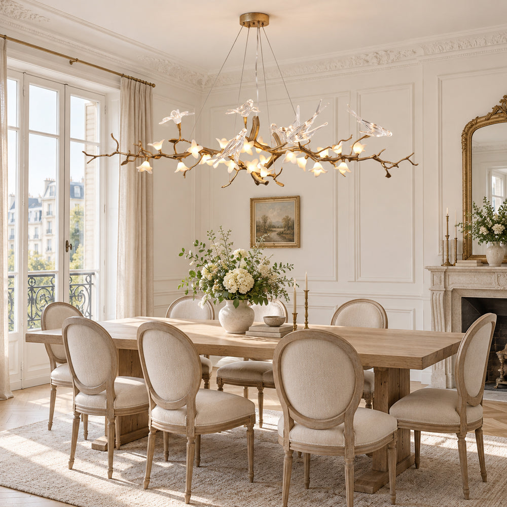Gstaad Blossom Avian Chandelier – detail 2