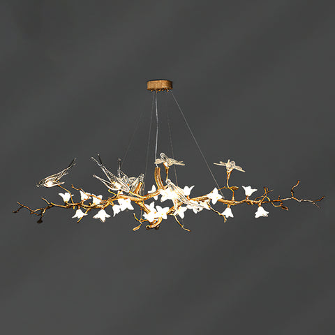 Gstaad Blossom Avian Chandelier – detail 14