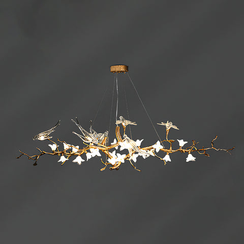 Gstaad Blossom Avian Chandelier – detail 15