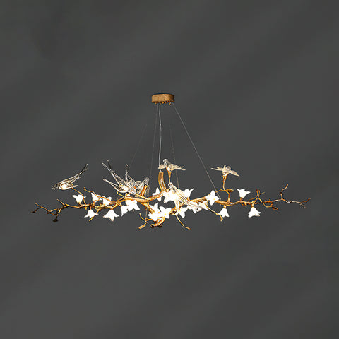 Gstaad Blossom Avian Chandelier – detail 17