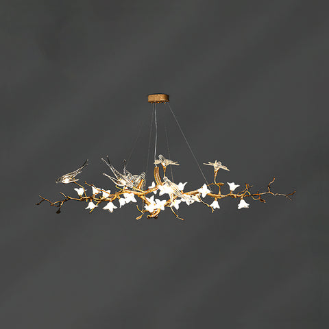 Gstaad Blossom Avian Chandelier – detail 18