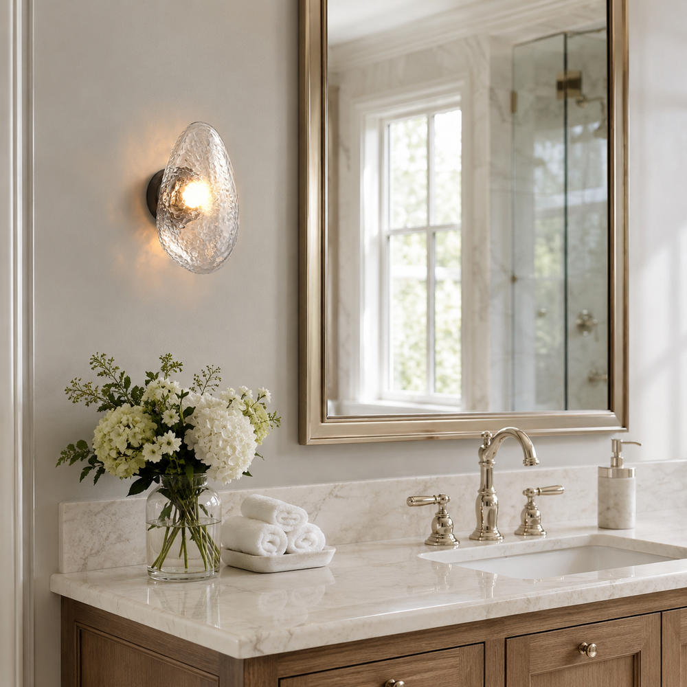 Gutta Glass Wall Sconce – detail 2
