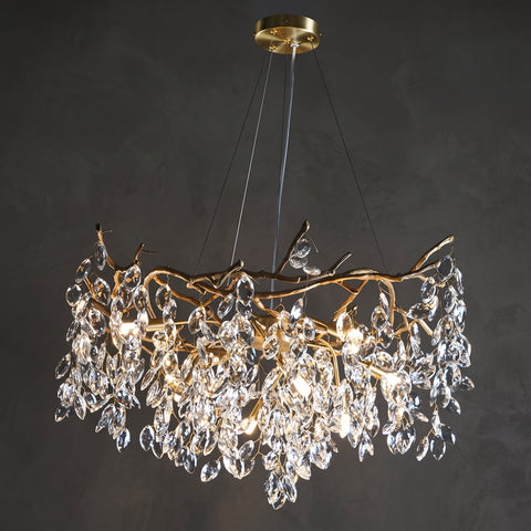 Gwyneth Crystal Cascade Chandelier – detail 12