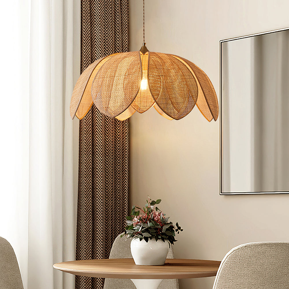 Hanove Rattan Pendant Light – detail 2