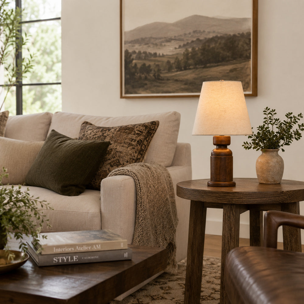 Harrison Wood Table Lamp – detail 2