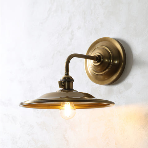 Hawthorne Brass Wall Sconce – detail 14