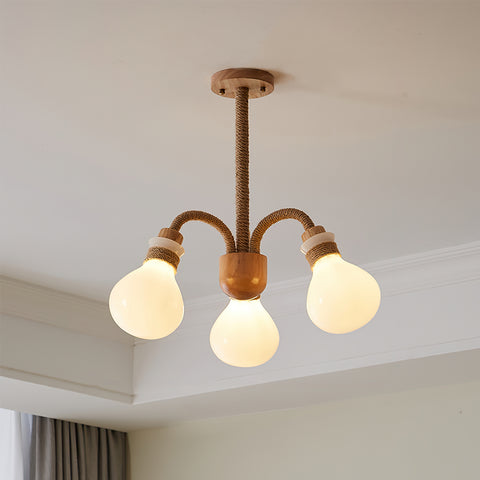 Wood Medusa Chandelier – detail 13