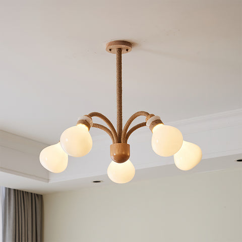 Wood Medusa Chandelier – detail 14