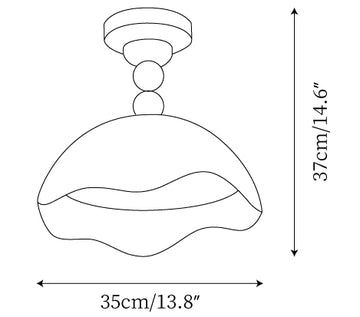 Henry Ceiling Lamp — Dimension drawings 1
