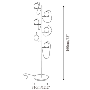 Lampadaire Hubble Bubble — Plans de dimensions 1