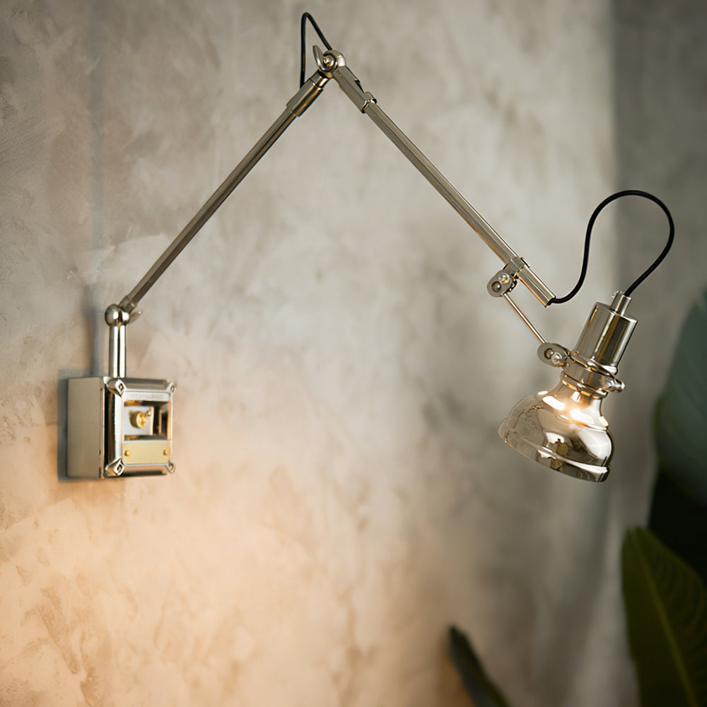 Hudson Workshop Long-Arm Sconce – detail 2