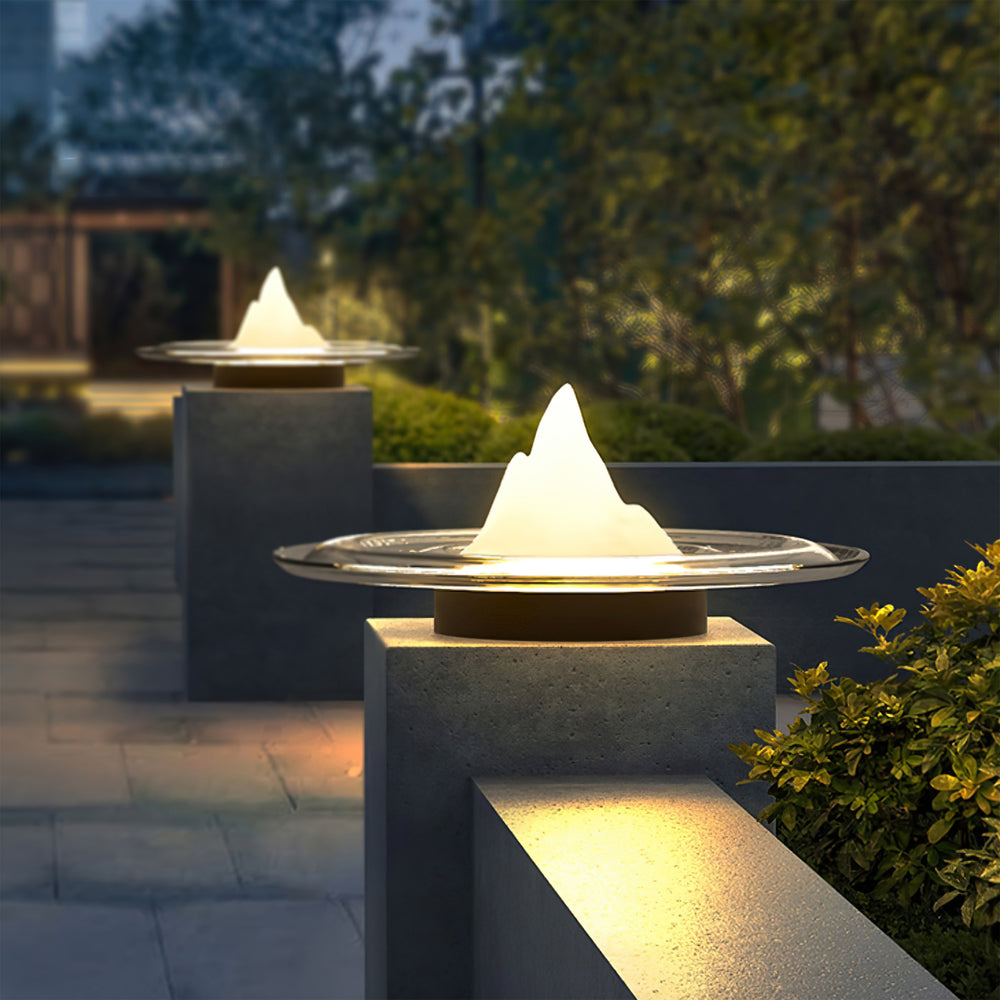 Iceberg Outdoor Post Light – detail 2