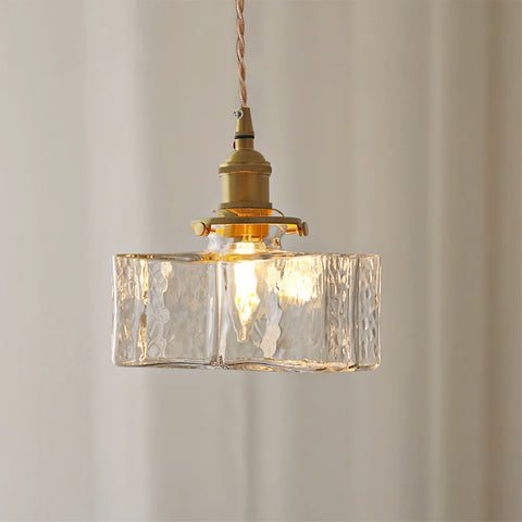 Jewel Glass Brass Pendant Light – detail 10