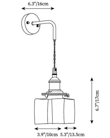Applique in Vetro e Ottone Jewel — Disegni dimensionali 3