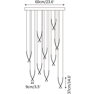 Suspension Multi Jewel — Plans de dimensions 3