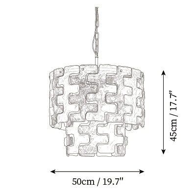 ∅ 19.7″ x H 17.7″
