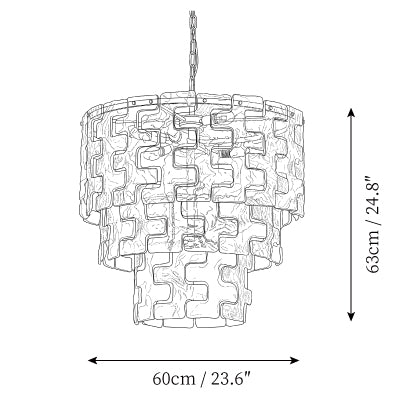 ∅ 23.6″ x H 24.8″