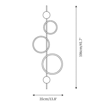Jocco Wall Lamp — Dimension drawings 1