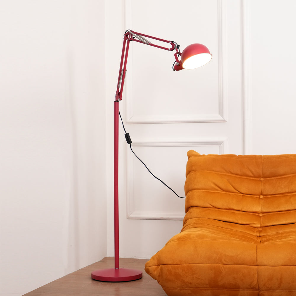 Kaiser Red Floor Lamp – detail 2