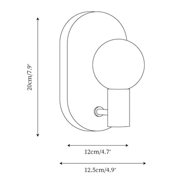 Applique Kalux — Plans de dimensions 1