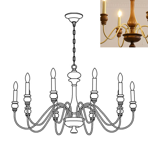 Karalea Chandelier – detail 17