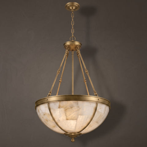 Kedleston Alabaster Bowl Chandelier