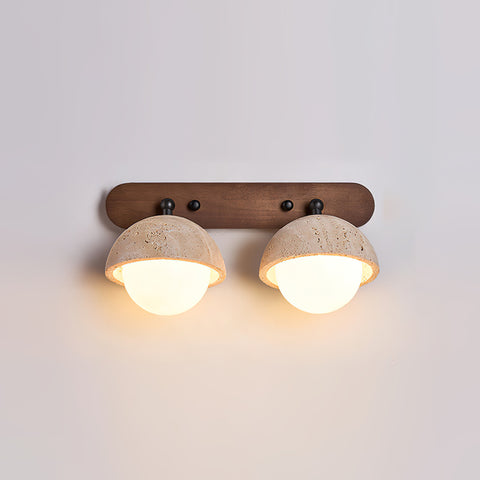 Kenton Travertine Wall Sconce – detail 18