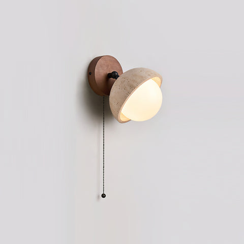 Kenton Travertine Wall Sconce – detail 17