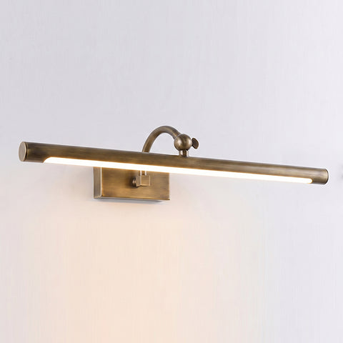 Kingsbury Linear Brass Wall Sconce – detail 7