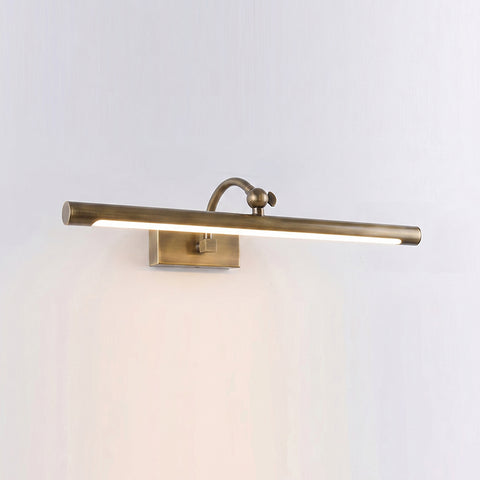Kingsbury Linear Brass Wall Sconce – detail 8