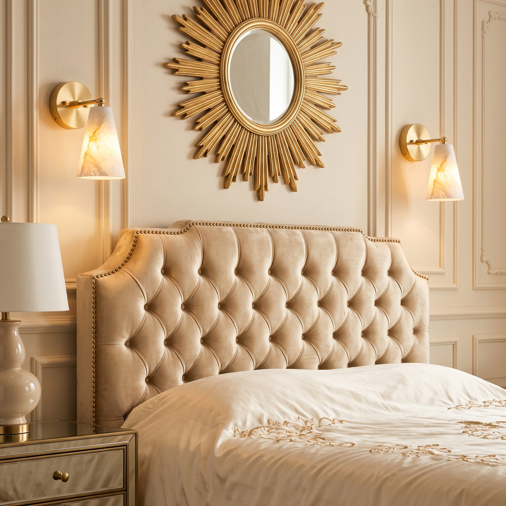 Lavizzara Alabaster Wall Sconce – detail 2
