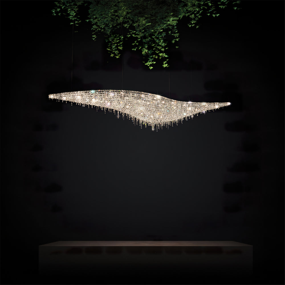 Leaves Crystal Chandelier – detail 2