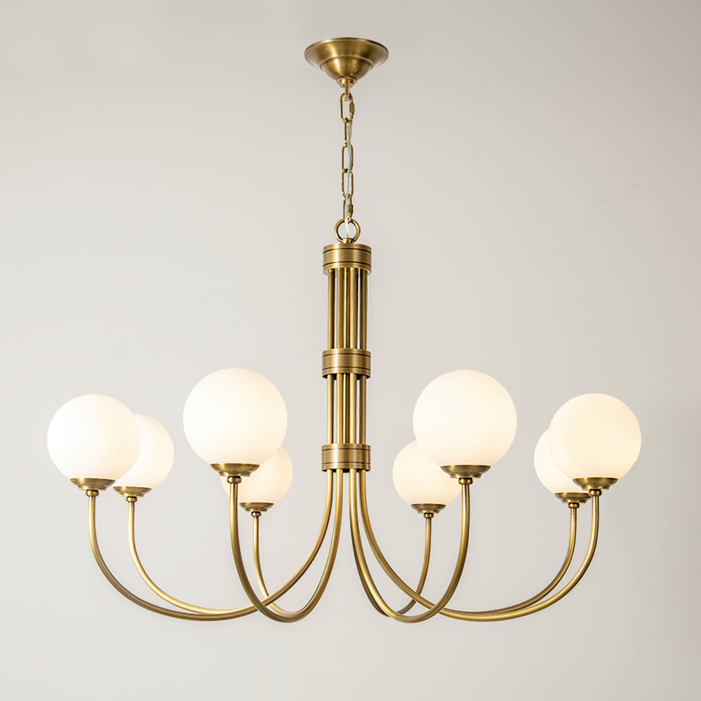 Lenore Brass Chandelier – detail 2