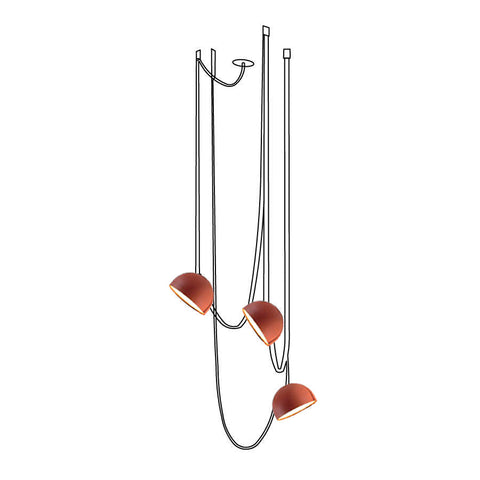 Light Rail Semispheres Leather Pendant Lamp – detail 20