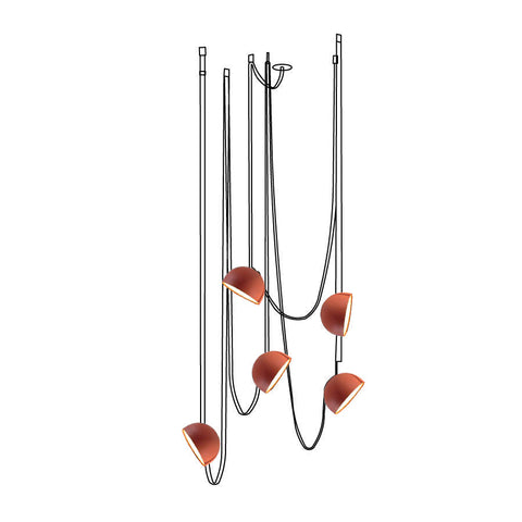 Light Rail Semispheres Leather Pendant Lamp – detail 19