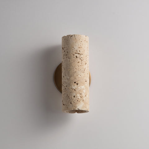 Loir Travertine Wall Sconce