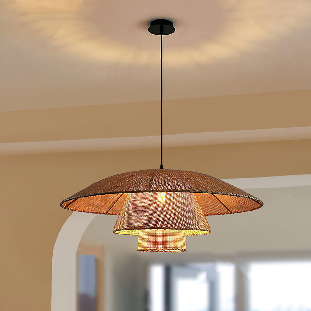 Lola Rattan Pendant Lamp – detail 2