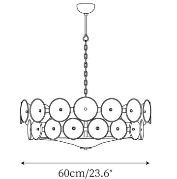 Lorenzo Chandelier — Dimension drawings 1