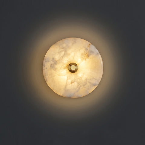 Lotus Alabaster Wall Sconce – detail 14