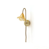 Lotus Amber Wandleuchte