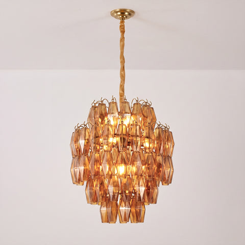 Lucien Glass Chandelier – detail 14