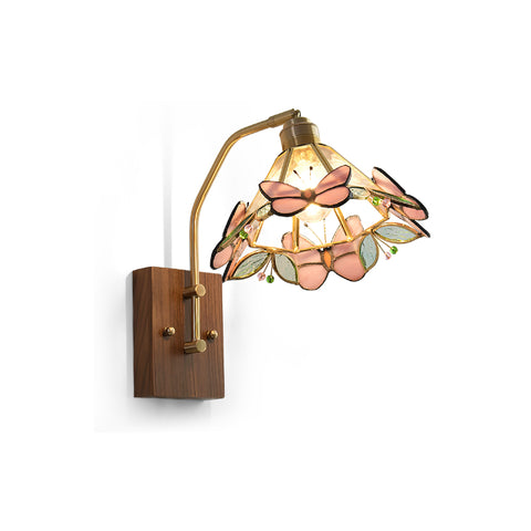 Lulla Butterfly Tiffany Wall Lamp – detail 10