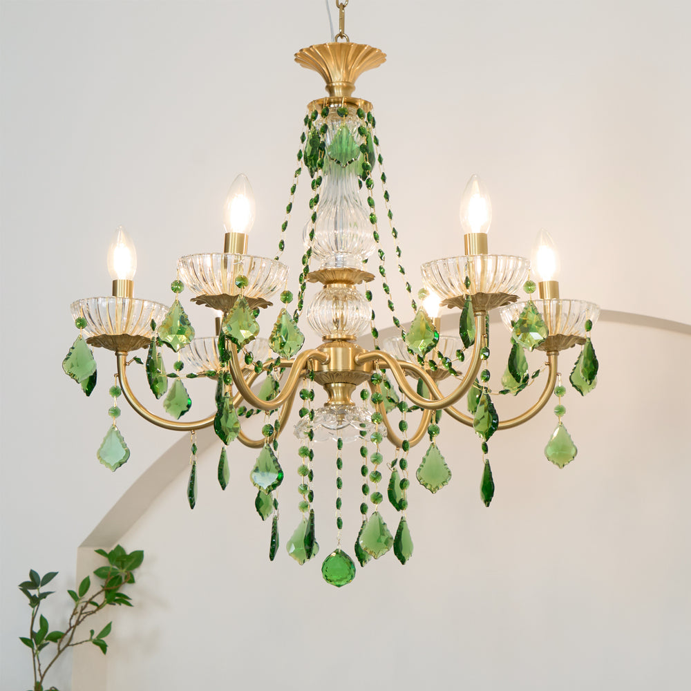 Magdalena Brass Chandelier – detail 2