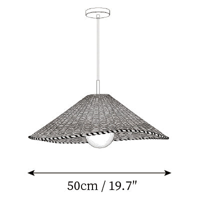 ∅ 19.7″ / Dia 50cm