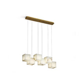 Alabaster Box Chandelier