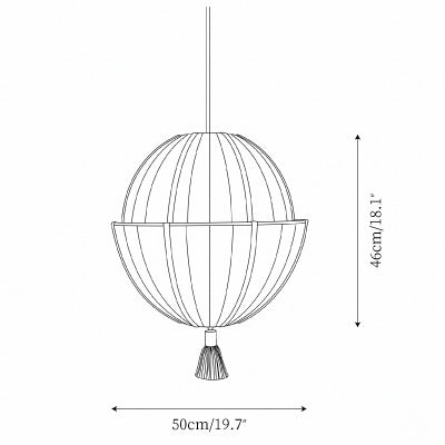 ∅ 19.7″ x H 18.1″