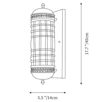 Marrakech Wall Lamp — Dimension drawings 1