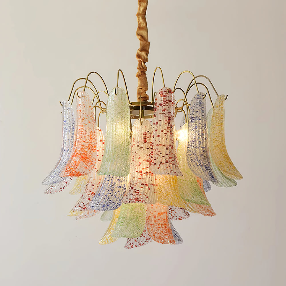 Mazzega Murano Glass Chandelier – detail 2