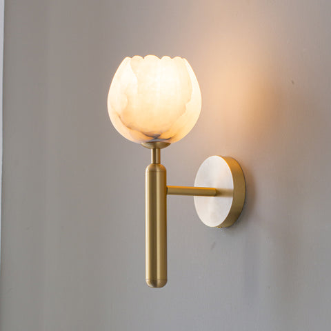 Mian Alabaster Wall Sconce – detail 14