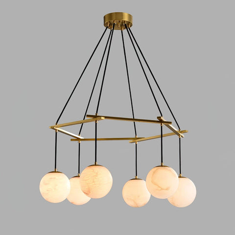 Miira Alabaster Chandelier – detail 7